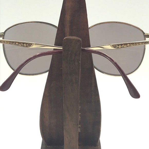 VINTAGE LAURA ASHLEY ISABELLE GOLD SUNGLASSES main image 5